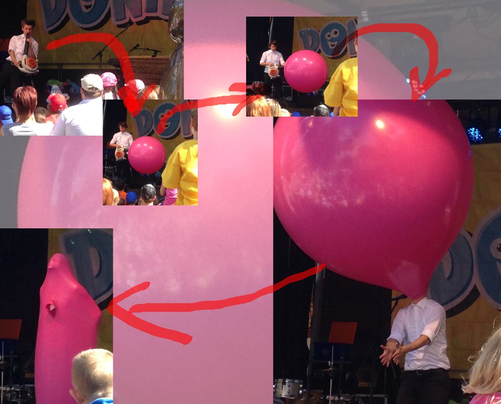 riesenballon bayernpark