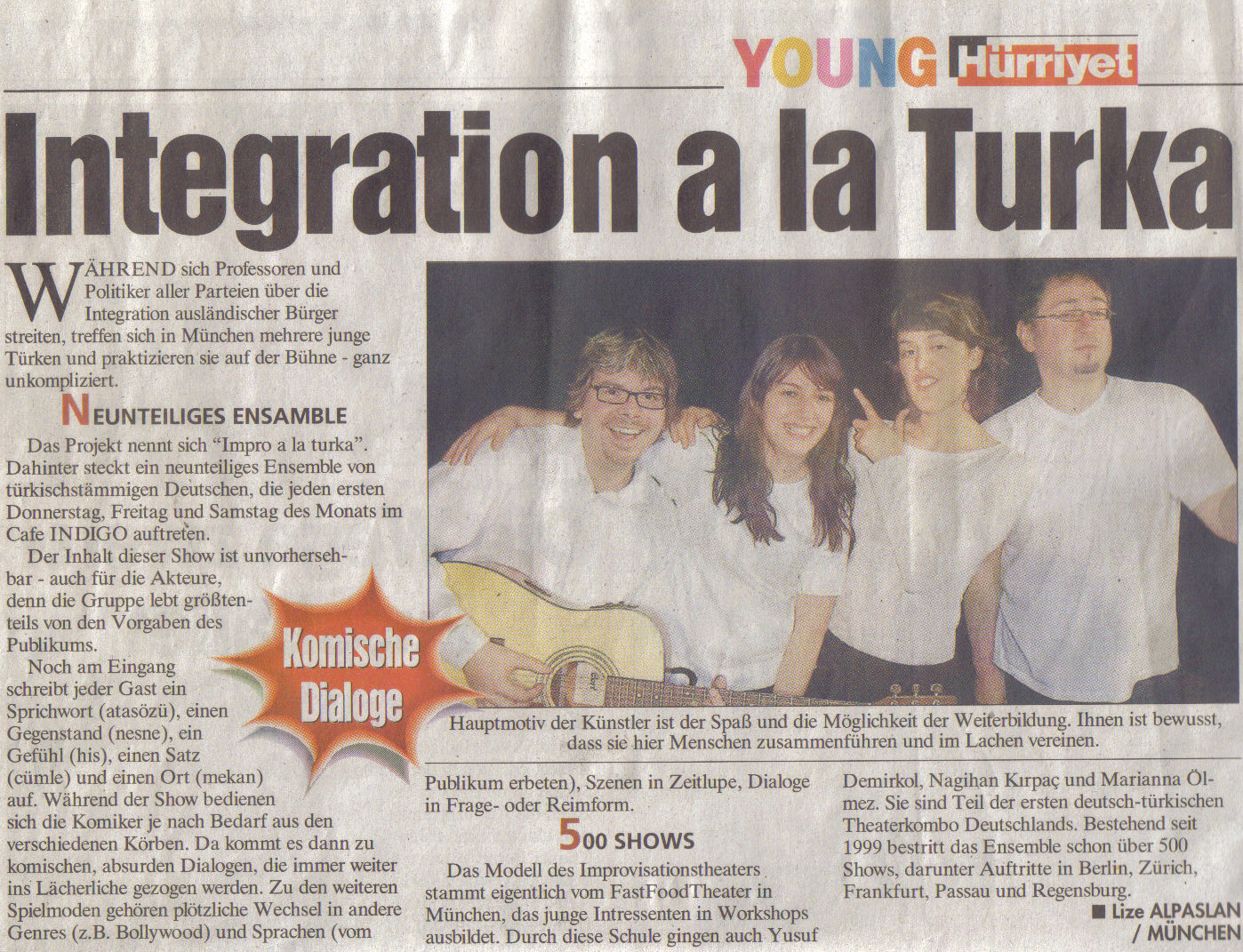 Impro ala turka Zeitung
